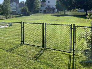 Photo of a chain link fence in West Metro, Minnesota