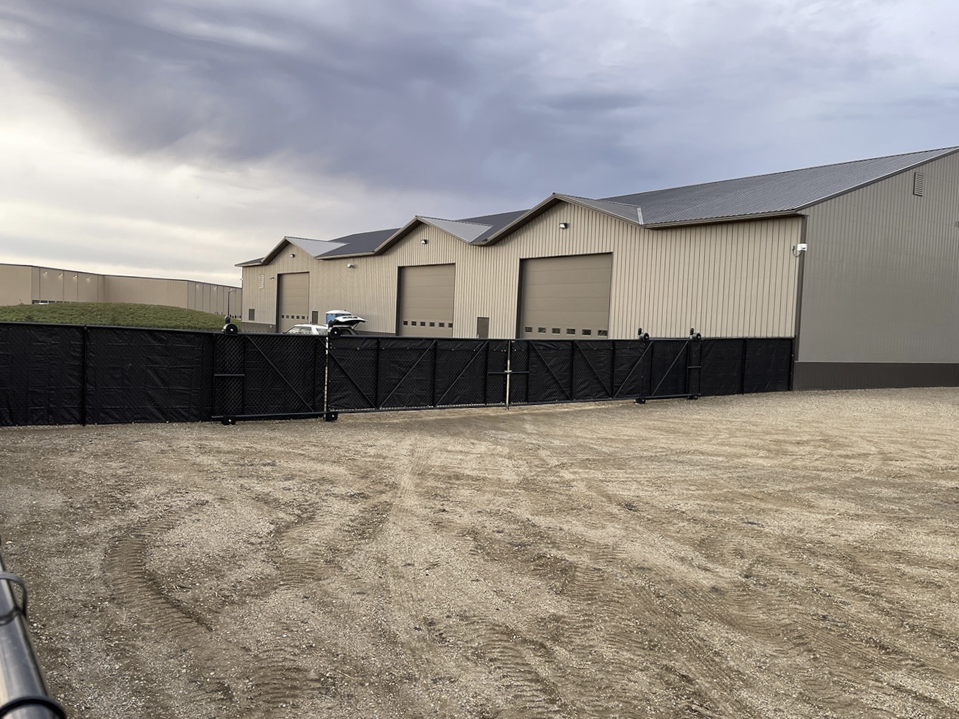 Photo of a Minnesota commercial fence