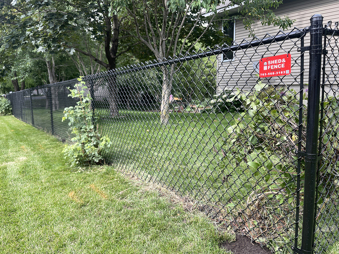 Chain Link boundary fencing in Twin Cities, MN Minnesota