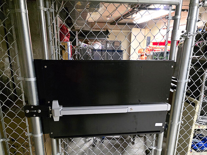 Keyed entry gate options in the West Metro Minnesota area.