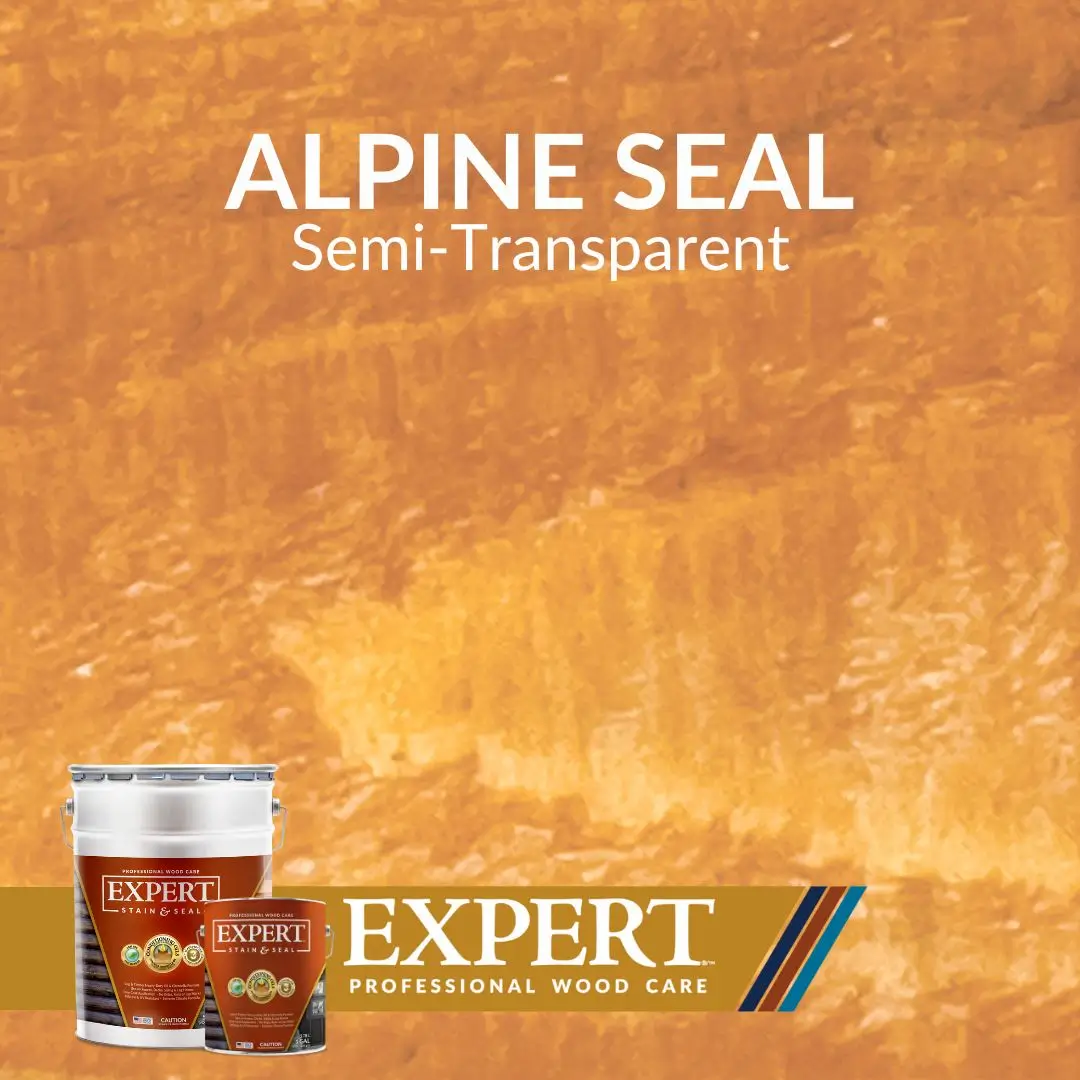 Alpine Seal Log & Timber Oil stain by Expert Professional Wood care