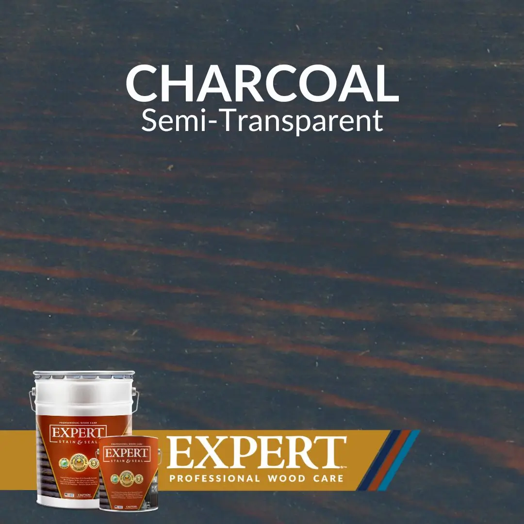 Charcoal Log & Timber Oil stain by Expert Professional Wood care