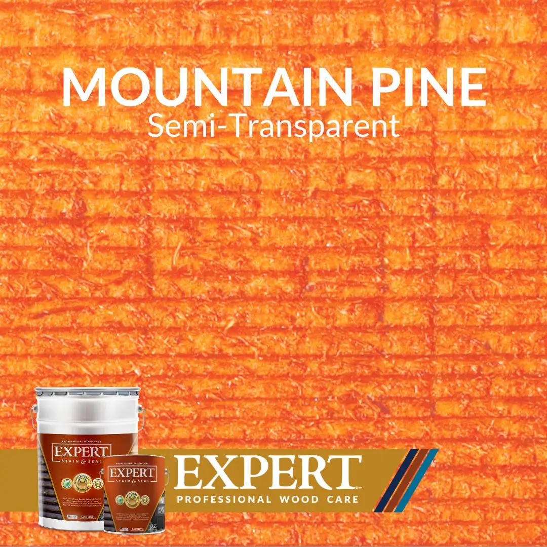 Mountain Pine Log & Timber Oil stain by Expert Professional Wood care
