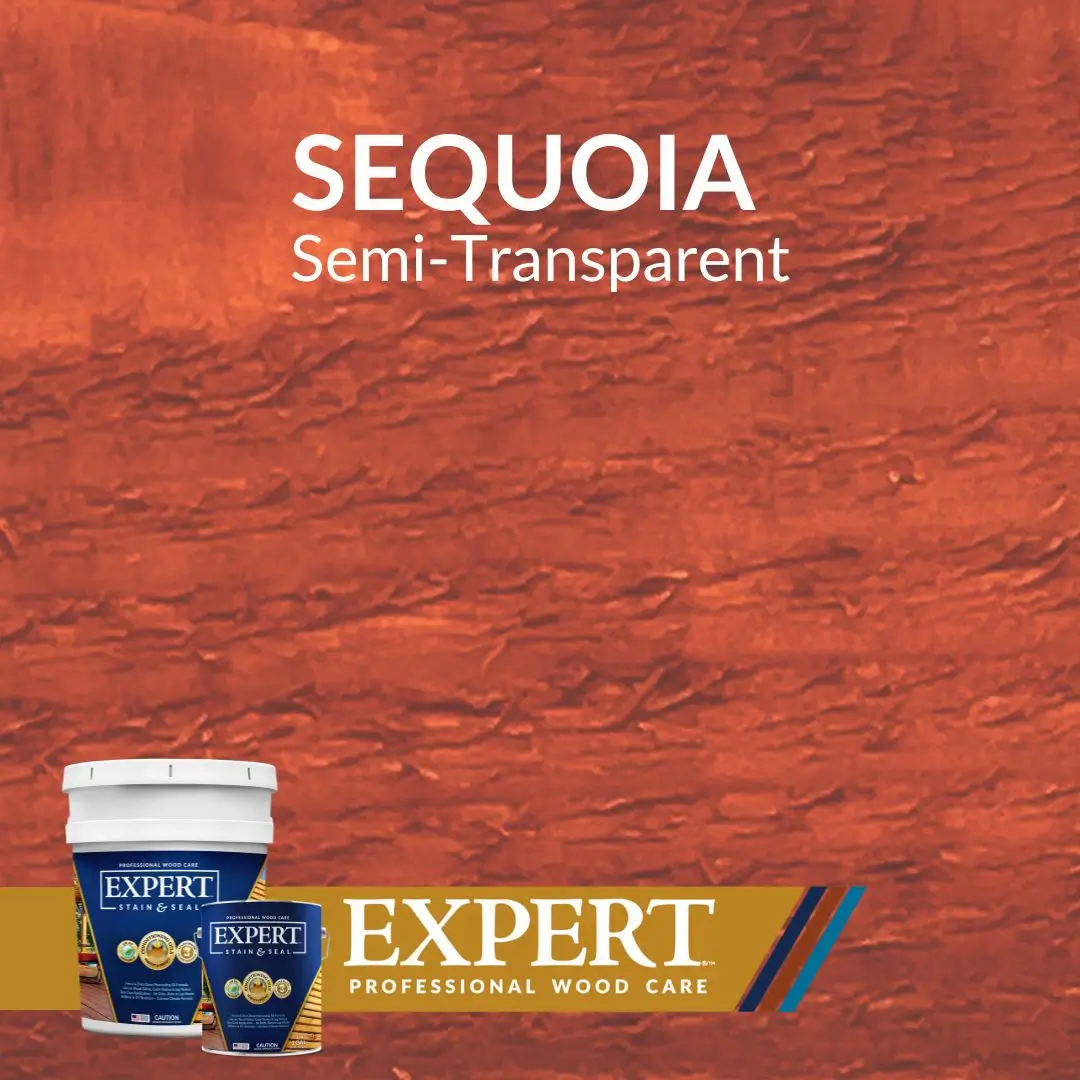 Sequoia Semi-Transparent stain by Expert Professional Wood care
