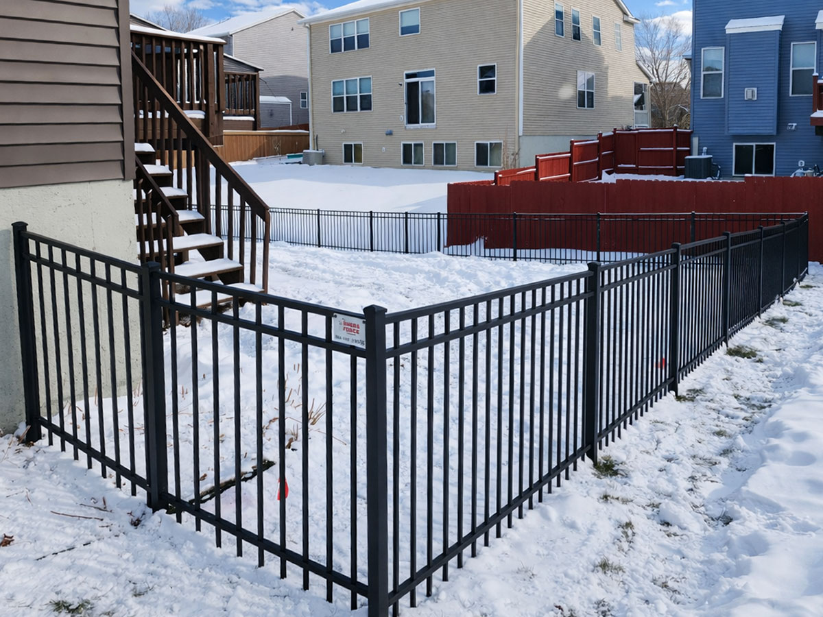 Residential Aluminum fence solutions for the West Metro Minnesota area