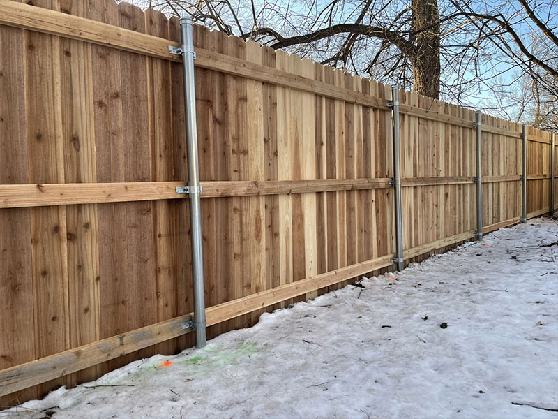 wood fence Chaska Minnesota