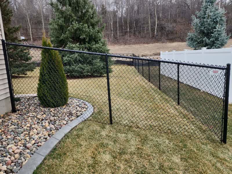 Security Fence Example in Waconia Minnesota